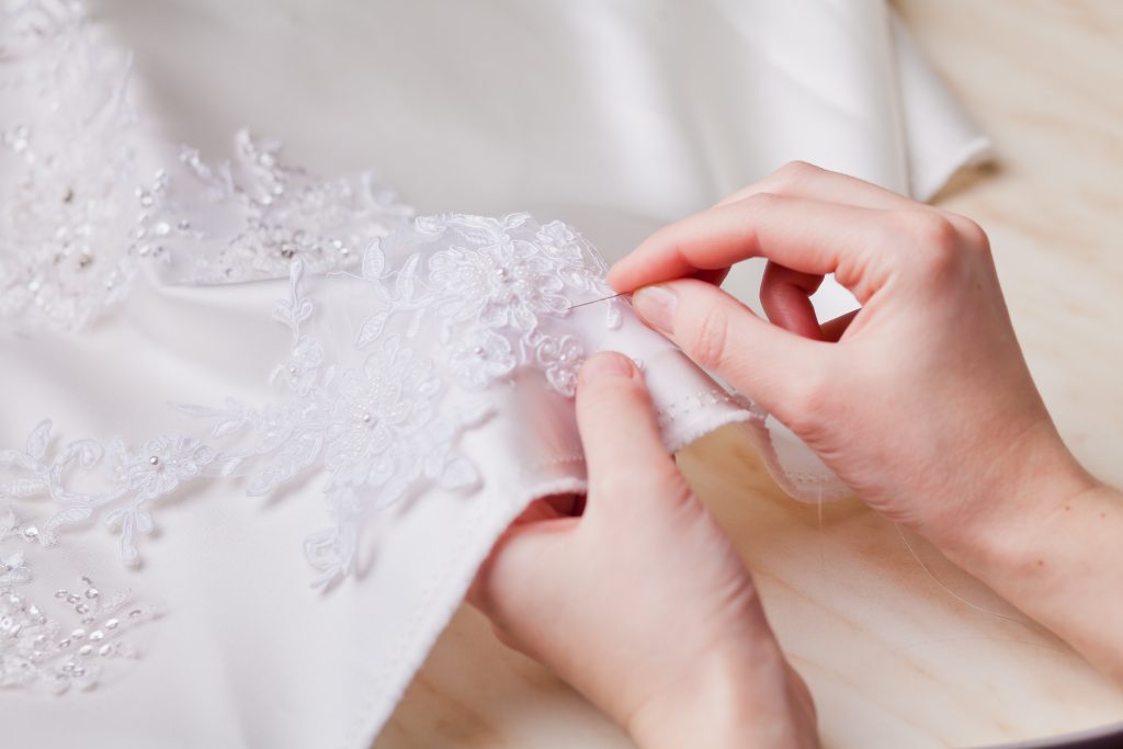 Cleaning Wedding Gown