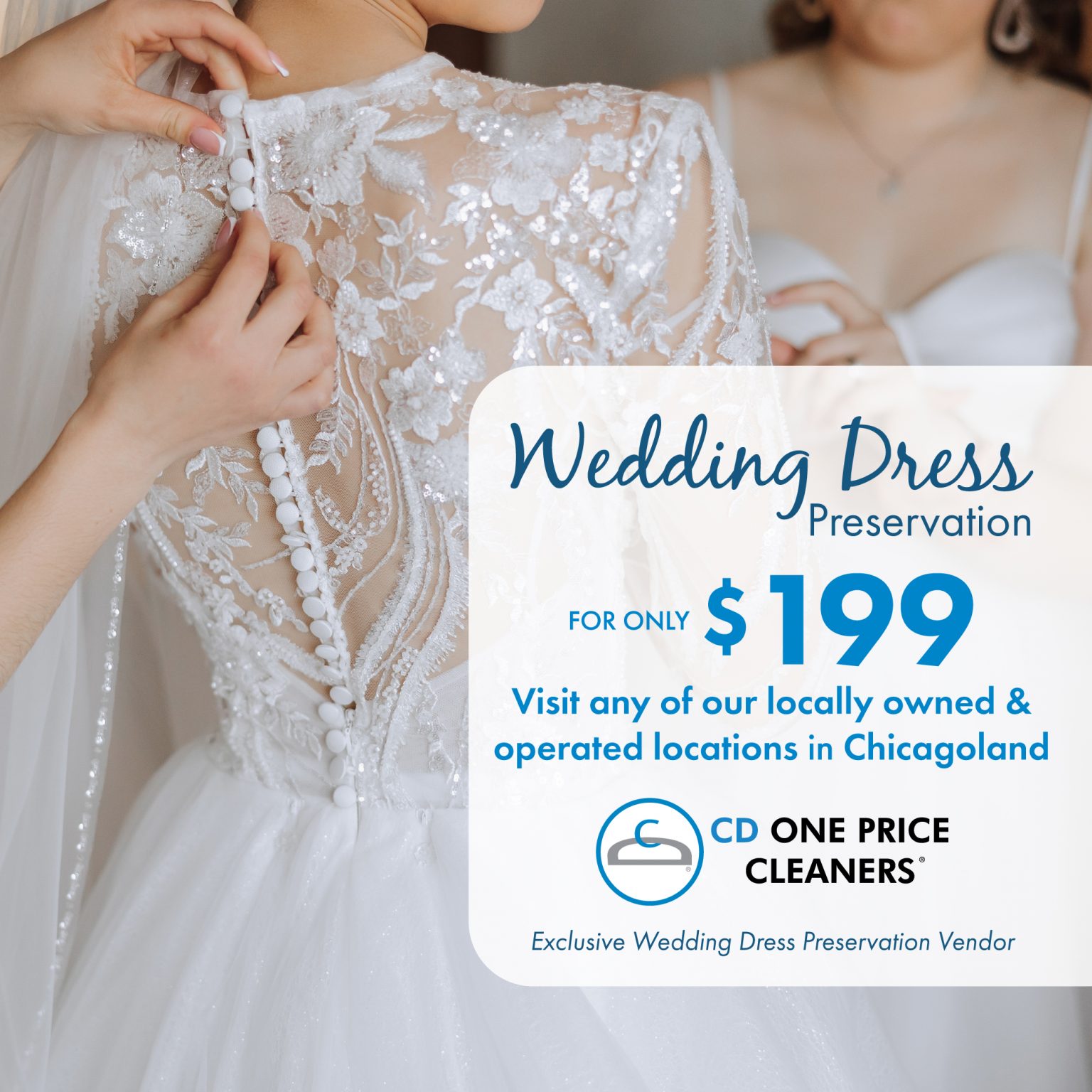 Wedding Dress Preservation | CD One Price Cleaners Wedding Dress Preservation | CD One Price Cleaners